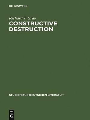 cover image of Constructive Destruction